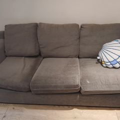 grey 3 seater couch