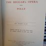 The Beggar's Opera and Polly: Together With the Airs of the Music from the Original Editions of 1728 and 1729 by John Gay (LP314) Image 2