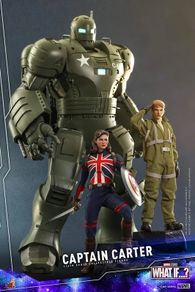 Hot toys what if Hydra stomper Steve rogers captain carter