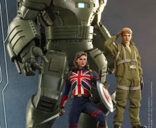 Hot toys what if Hydra stomper Steve rogers captain carter