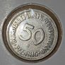 1950 Germany 50 Pfennig (Mint Mark G) - Historical Collectible Coin Image 2