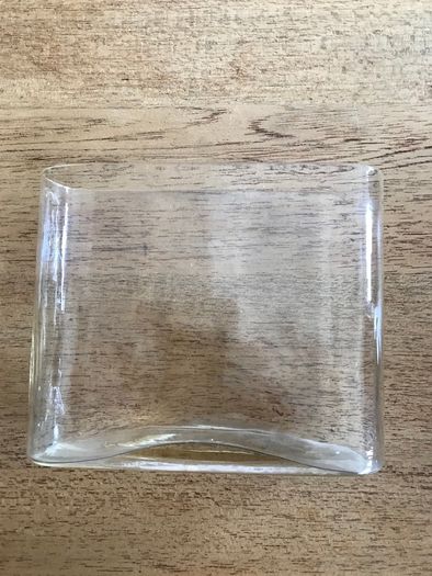 Oval Glass Vase