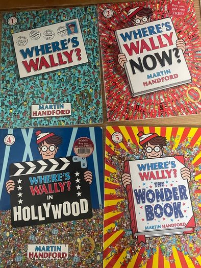 7 x Where's Wally books