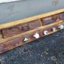 Rustic Stove Mantle / Shelf / Coat & Hat Rack Image 3