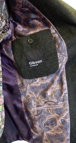 Gibson London'Hunter' Retro Mod Tailored Blazer