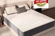 12 Inch King Size Mattress Medium Firm, OEKO-TEX Certified Hybrid King Bed Mattresses, 7-Zone Memory Foam Mattress with Pocket Sprung for Body Support &amp; Pressure Relief - 150x200x30cm