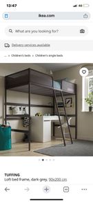 single lift bed frame only bought in January