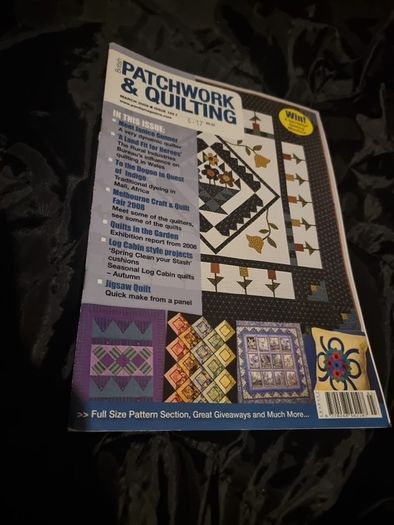 Job lot of seven Patchwork&Quilting magazines