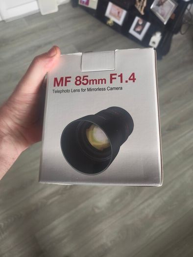 Brand New Samyang 85mm F1.4 Telephoto Lens For Canon