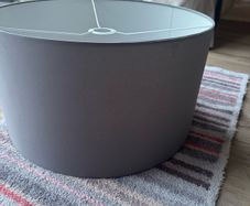 grey lamp shade