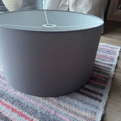 grey lamp shade