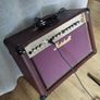 Marshal Amp AS50, with mic leads and stands. Image 3