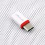 Micro USB Female To Type-C USB3.1 Male Sync Data Charger Cable - White Image 3