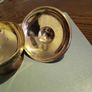 Brass bowl with lid from AED. Image 5