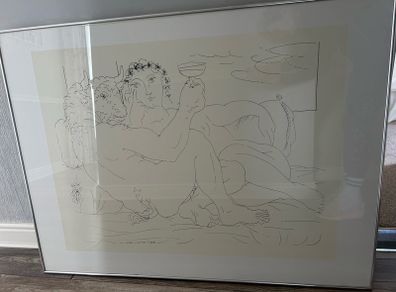 Black and white painting pencil