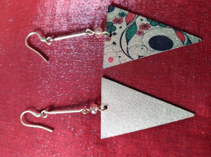 Drop earrings (handmade)