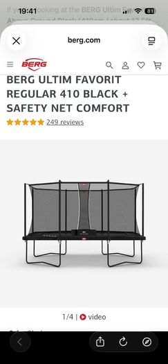 Trampoline BERG