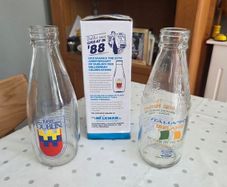 collectible milk bottles