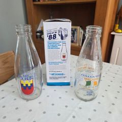 collectible milk bottles
