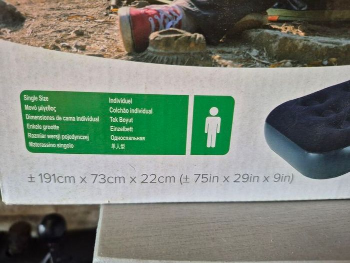 Camping mattress