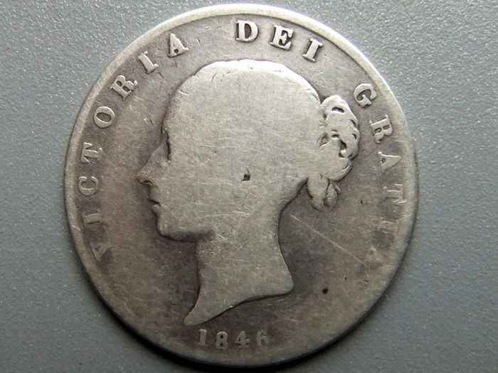 1846 Half Crown