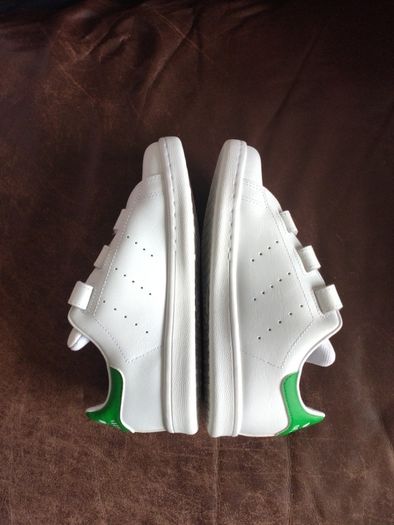 Freepost Adidas Stan Smith Trainers Shoes  Brand New Communion  Wedding Special occasion 1.5