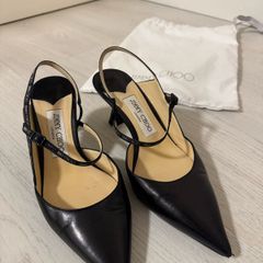 Jimmy Choo High Heels - Black size 37 1/2