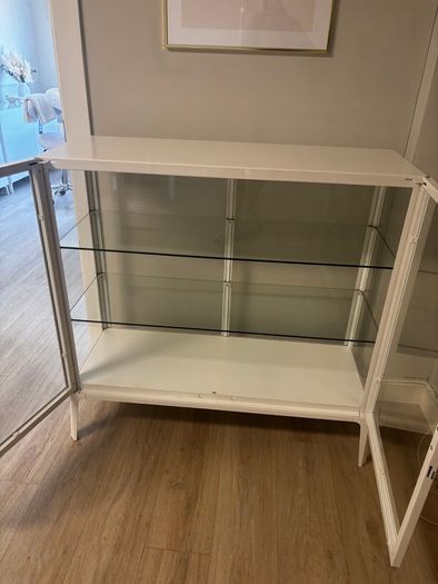 Ikea Milsbo Glass Display Cabinet