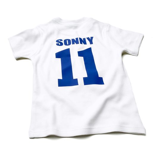 Personalised Football Style T-shirts For Kids