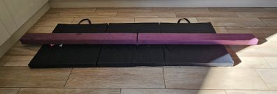 Gymnastics mat and beam