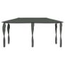 Gazebo with Sidewall 3x6x2.6 m Anthracite 160 g/sqm Image 3