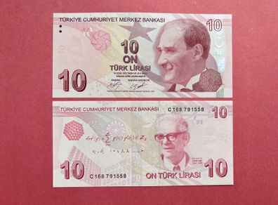 Turkey  10 Lira 2009  Pick  223a.   ( Uncirculated )