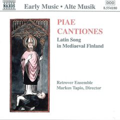 Piae Cantiones. Latin Songs of Mediaeval Finland.
