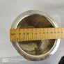 Paola Navone Egizia Chandi Silver Plated Ice Bucket Hand Hammered Engraved Image 5