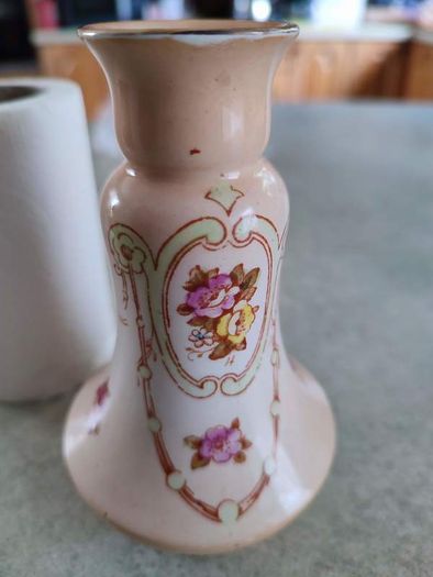 Old English Bone China Small Flower Vase.