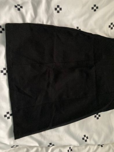 Black mini dress size uk 4/6