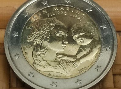 San Marino 2 Euro Commemorative Coin 2019 Filippo Lippi
