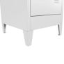 Locker Cabinet with 4 Compartments 38x45x180 cm Image 3