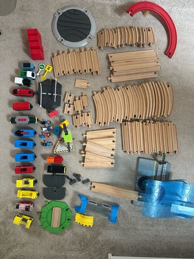 Train set and accessories