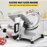 Commercial Meat Slicer, 200W Electric Deli Food Slicer, 350-400RPM Meat Slicer with 8" Carbon Steel Blade, 0 - 0.47 inch Adjustable Thickness Image 2