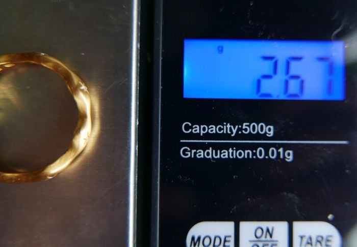 Vintage Sterling Silver 925 - 18KT Gold Plated Laura CZ Ring 2,67g size S