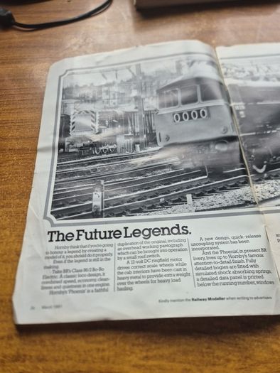 Rare Find: Vintage Railway Modellier March 1981