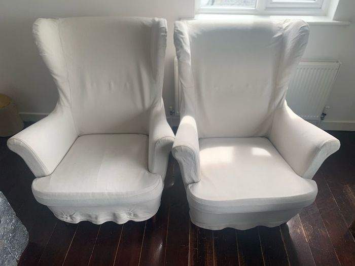 x2 Ikea Strandmon Armchairs
