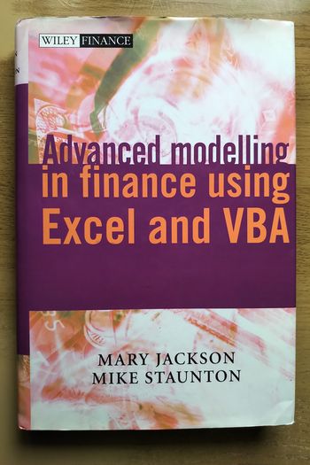 Advanced modelling in finance using Excel and VBA