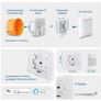 Homematic IP Smart Home roller shutter actuator for brand switches, digital control for 1 roller shutters via app, Alexa & Google Assistant, smart retrofitting of electric roller shutters, 151322A0C Image 3