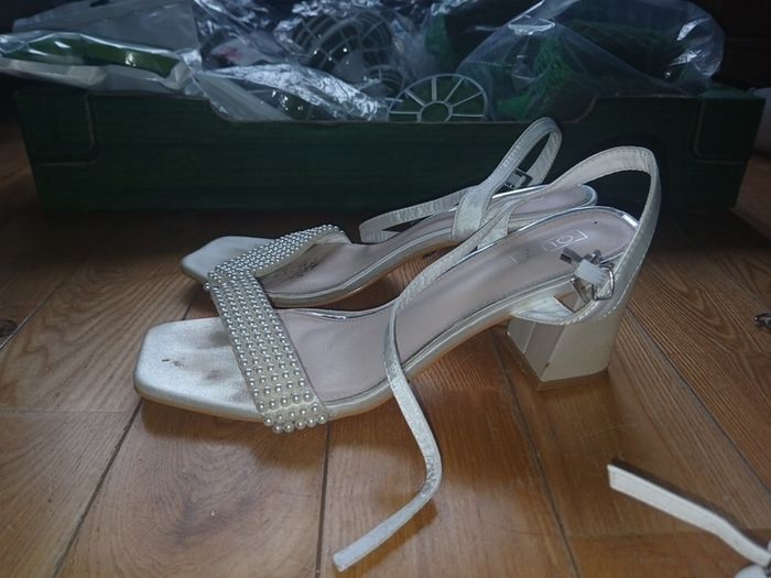 white block heels