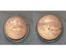 Austria 10 Euro Copper Uncirculated Coin 2015 - Burgenland - Austria Piece by Piece