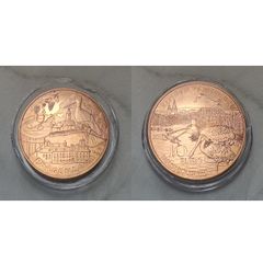 Austria 10 Euro Copper Uncirculated Coin 2015 - Burgenland - Austria Piece by Piece