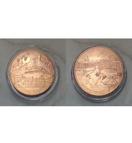 Austria 10 Euro Copper Uncirculated Coin 2015 - Burgenland - Austria Piece by Piece