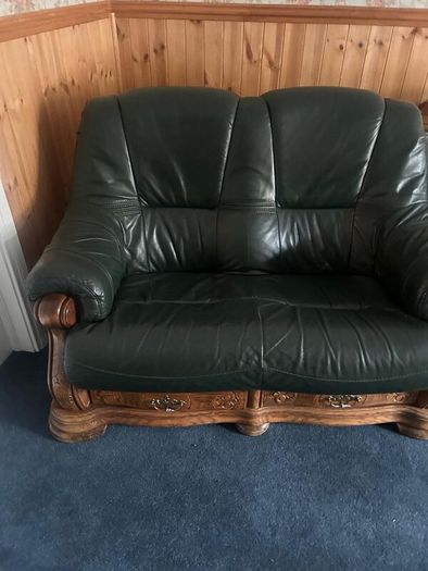 Leather sofa